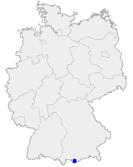 Garmisch-Partenkirchen in Deutschland