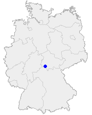 Meiningen in Deutschland