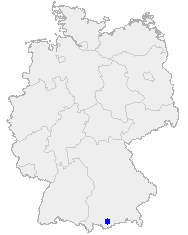 Murnau am Staffelsee in Deutschland